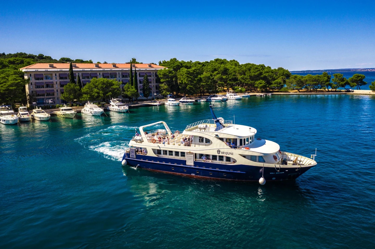 Additional boat departures from Veliki Brijun to Fažana – March 14 & 15