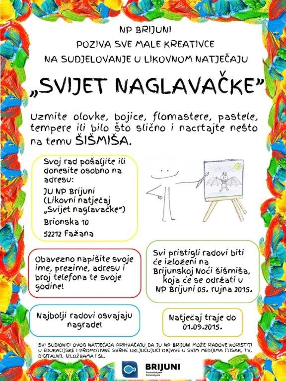 Likovni natječaj „Svijet naglavačke“