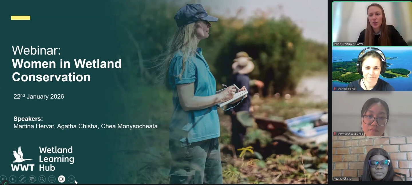 Women in Wetland Conservation – međunarodni webinar okupio više od 250 sudionika iz cijelog svijeta