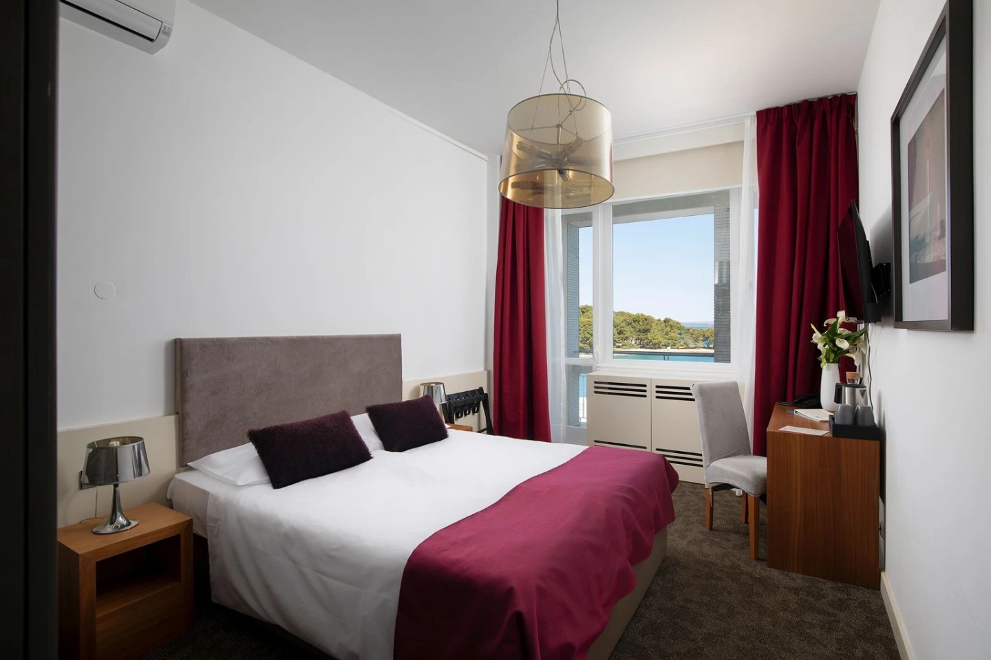 Standard Doppelzimmer mit Meerblick und Balkon